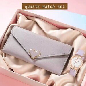 2PCS Watch & Wallet Set